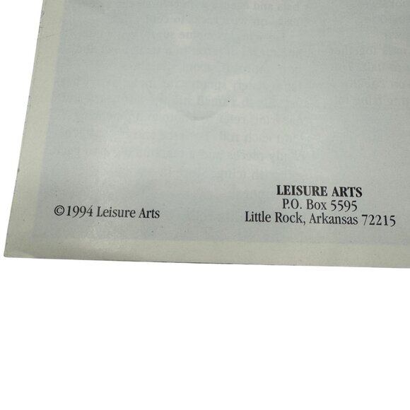 Santas In The Kitchen Craft Book Leisure Arts 1994 Christmas Decor Ideas - Picture 4 of 4